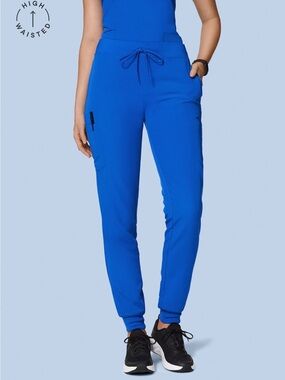 Mandala royal blue scrub bottoms